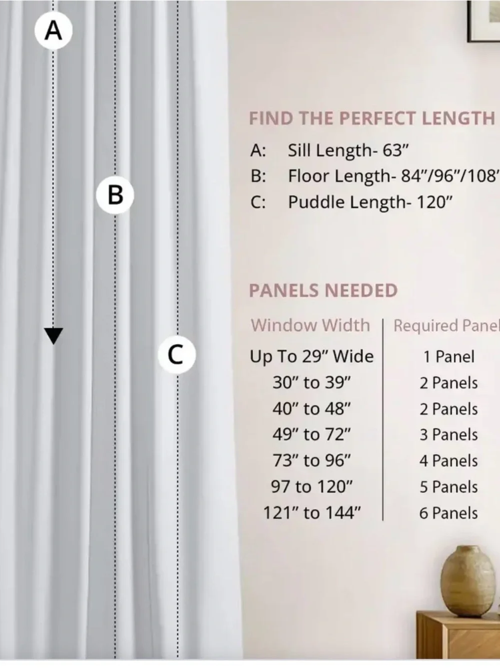Navy Blue Linen Blackout Drapes - 2 Panels 100”x96”